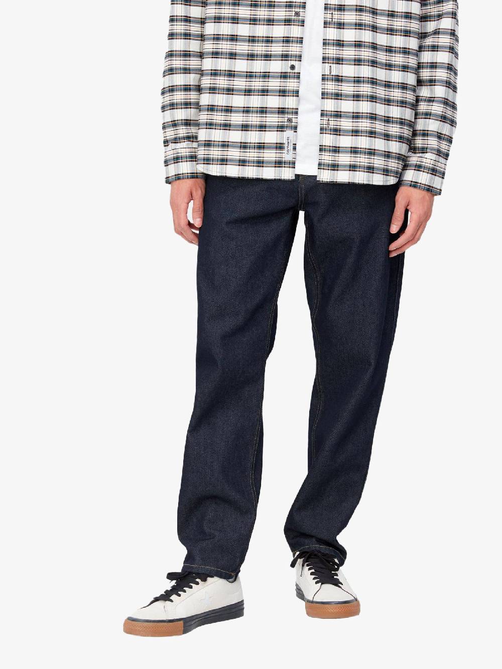 CARHARTT WIP Pantalone Denim Newel I029208_01_2Y Uomo Lavaggio Scuro