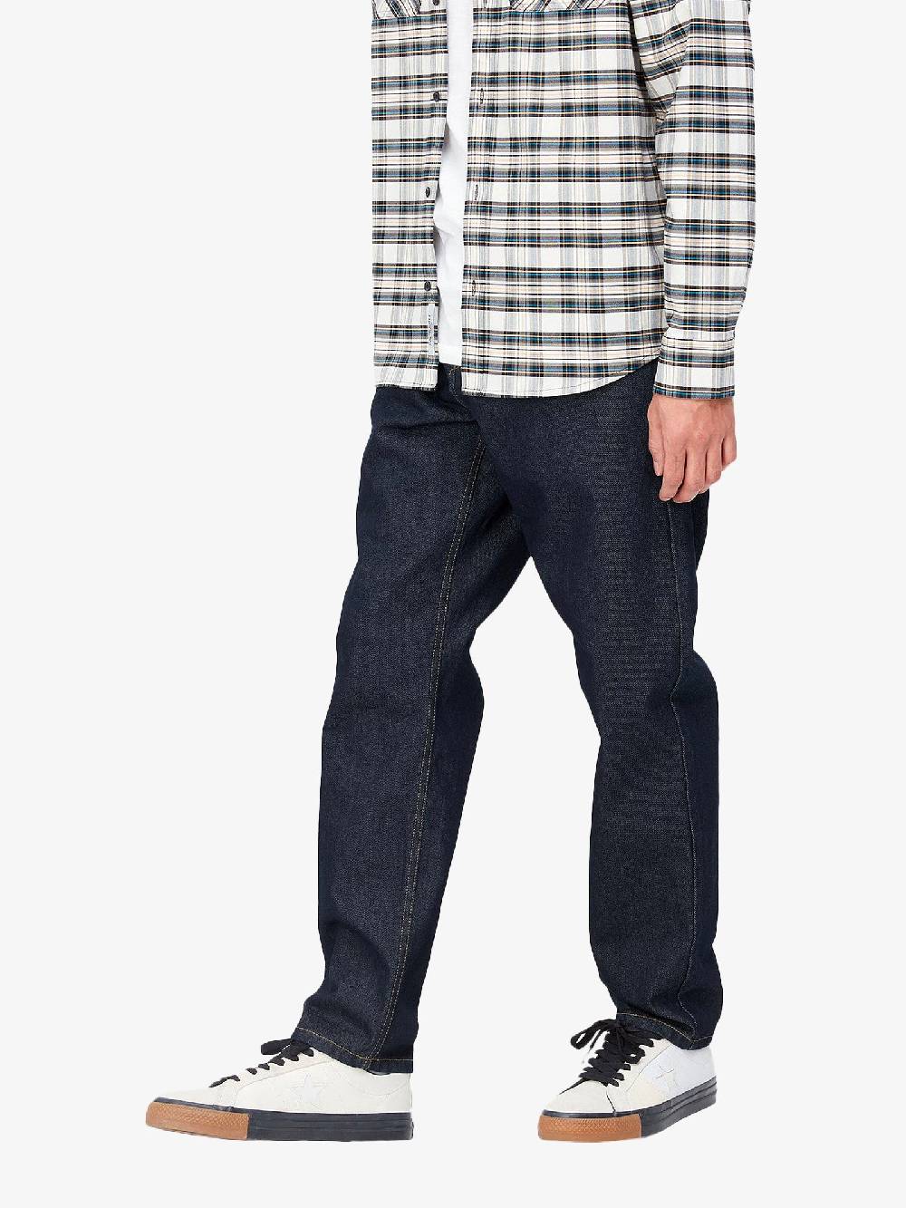 CARHARTT WIP Pantalone Denim Newel I029208_01_2Y Uomo Lavaggio Scuro