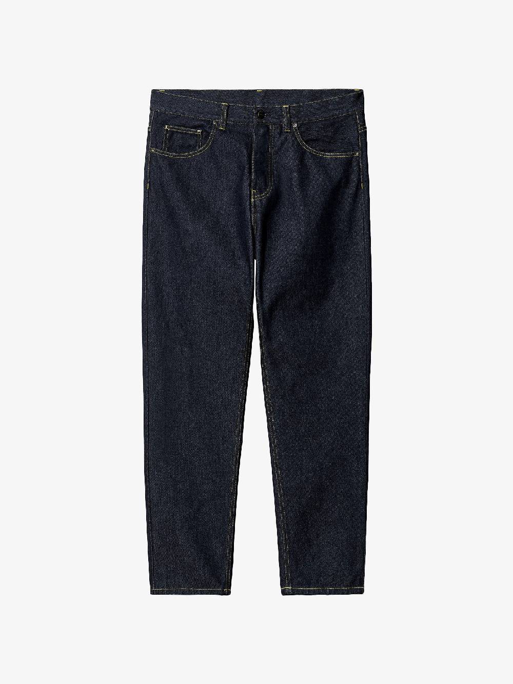 CARHARTT WIP Pantalone denim Newel I029208_01_2Y uomo lavaggio scuro
