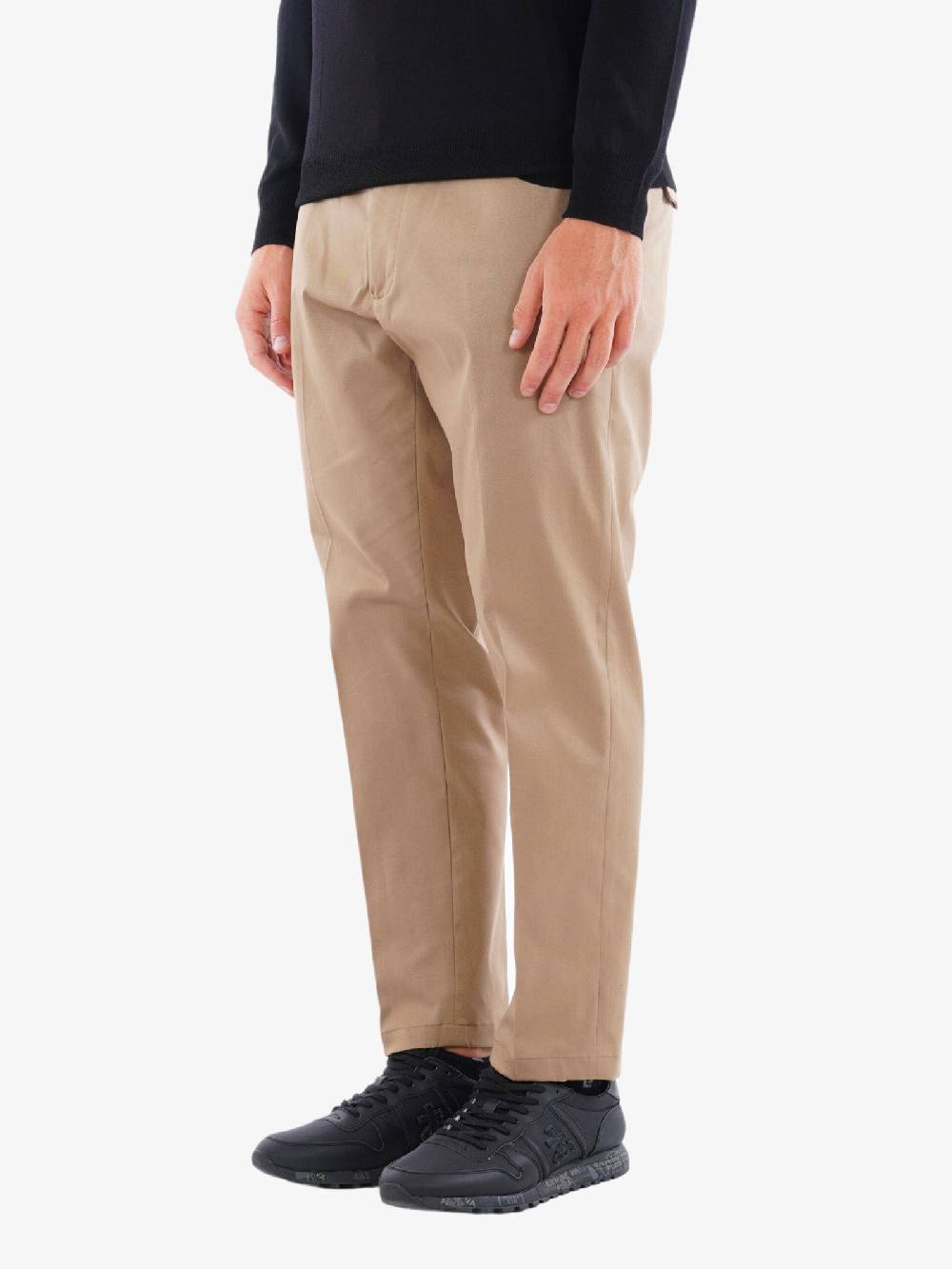 LOW BRAND Pantalone Ford Four Season Uomo In Misto Lana Beige