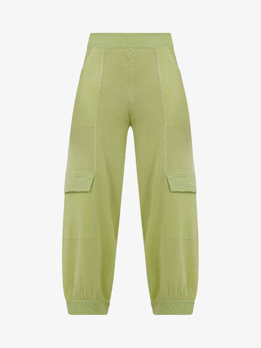 CIRCUS HOTEL Pantalone H4SA13R30-0 Donna Viscosa Verde