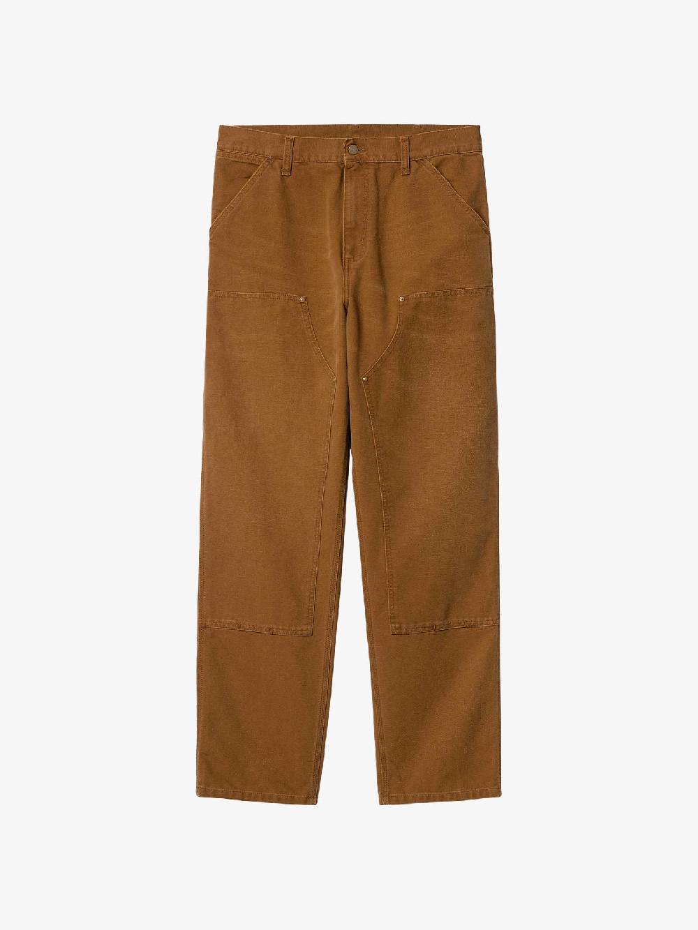 CARHARTT WIP Pantalone I031501_1NF_3K uomo in cotone biologico marrone