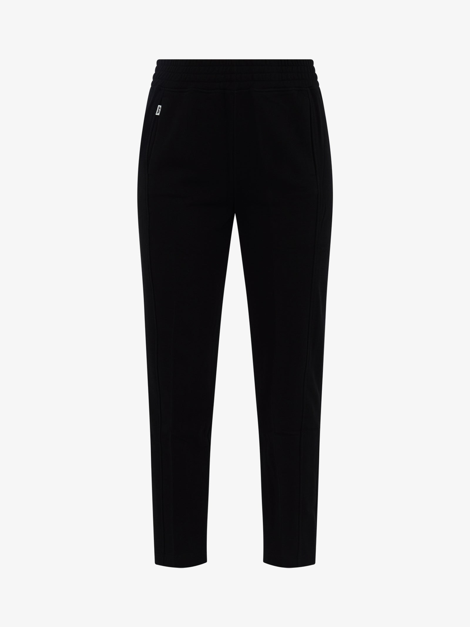 JIJIL Pantalone in twill di cotone PA075 donna nero