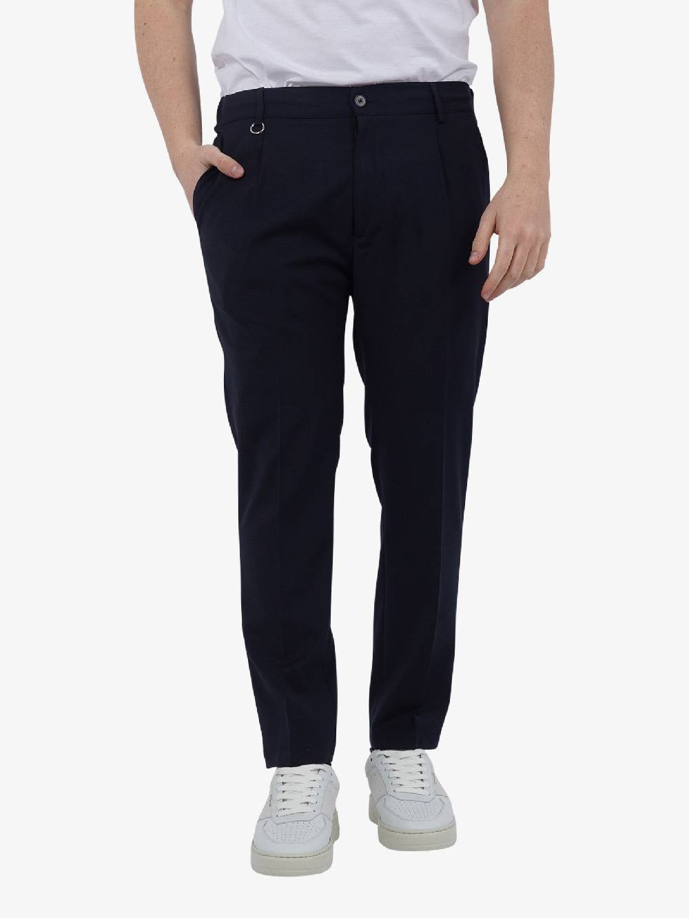 GOLDEN CRAFT Pantalone MAX LIGHT GC1PSS246665 uomo lana blu