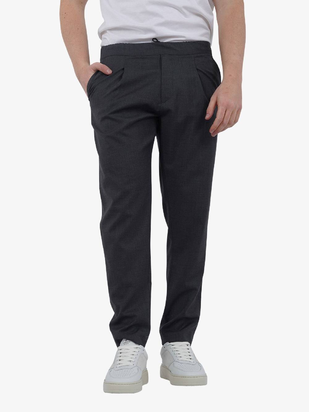 LOW BRAND Pantalone NEW TOKYO TROPICAL L1PSS246715 uomo lana grigio