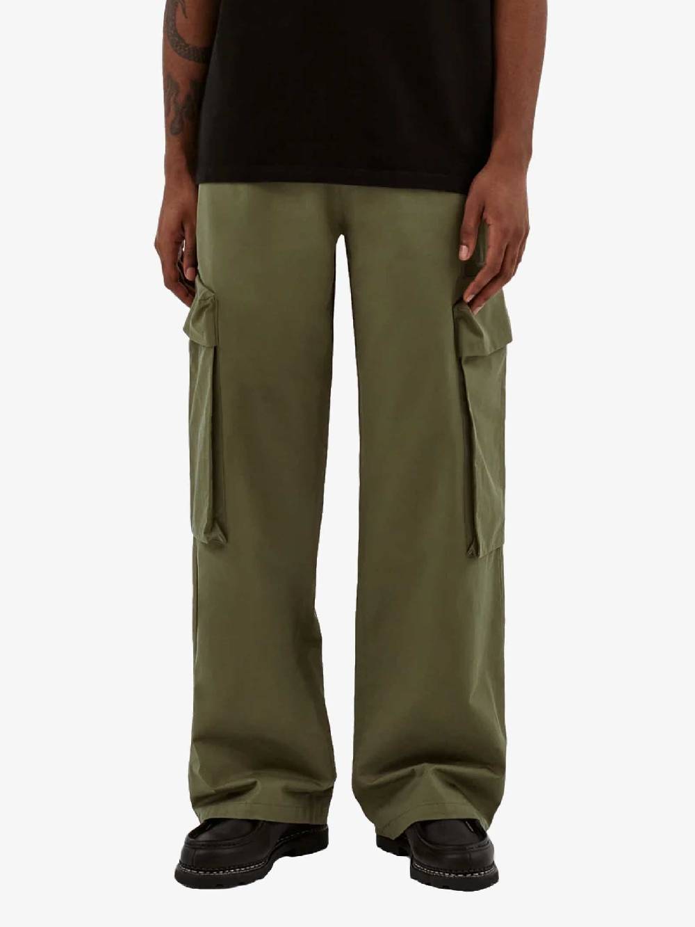 ARTE ANTWERP Pantalone Park Pocket SS24-059P Uomo Cotone Verde