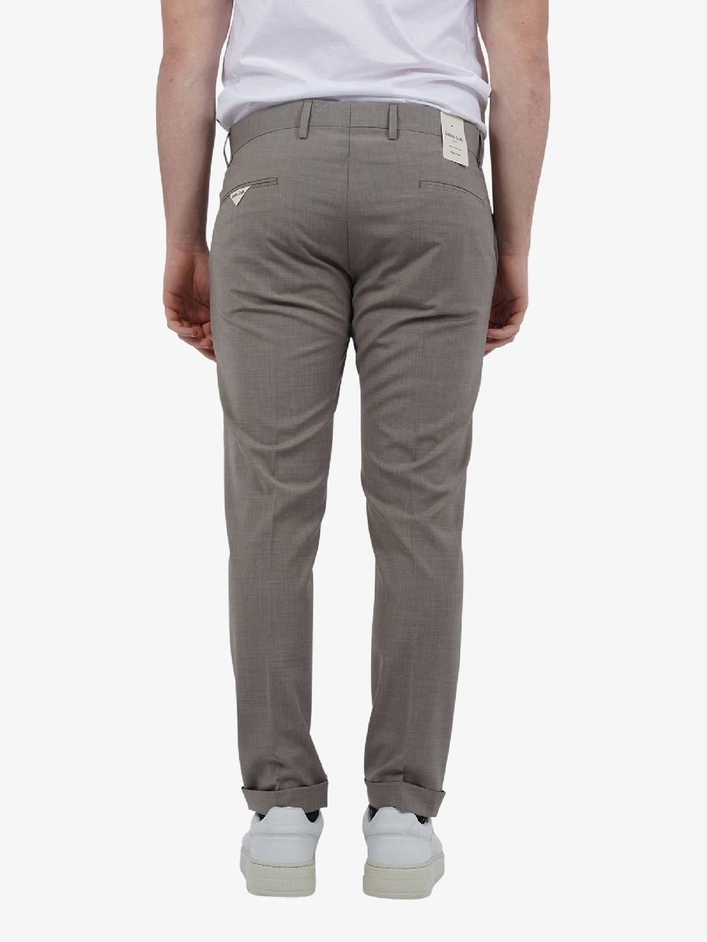 GOLDEN CRAFT Pantalone ROXY LIGHT GC1PSS246651 Uomo Lana Marrone