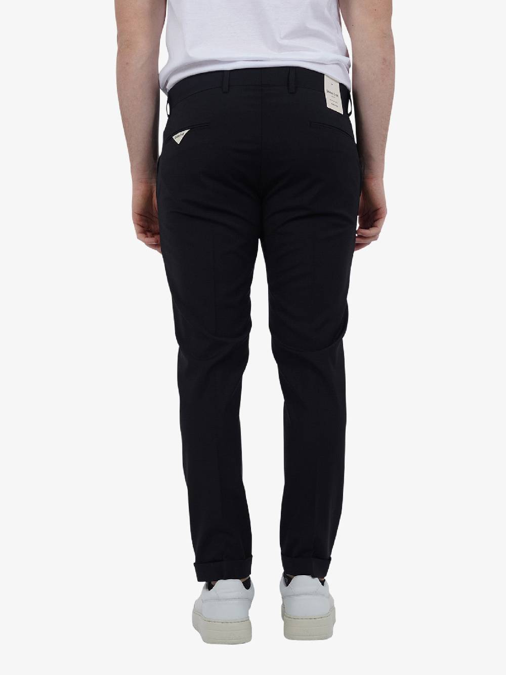 GOLDEN CRAFT Pantalone ROXY LIGHT GC1PSS246651 Uomo Lana Nero