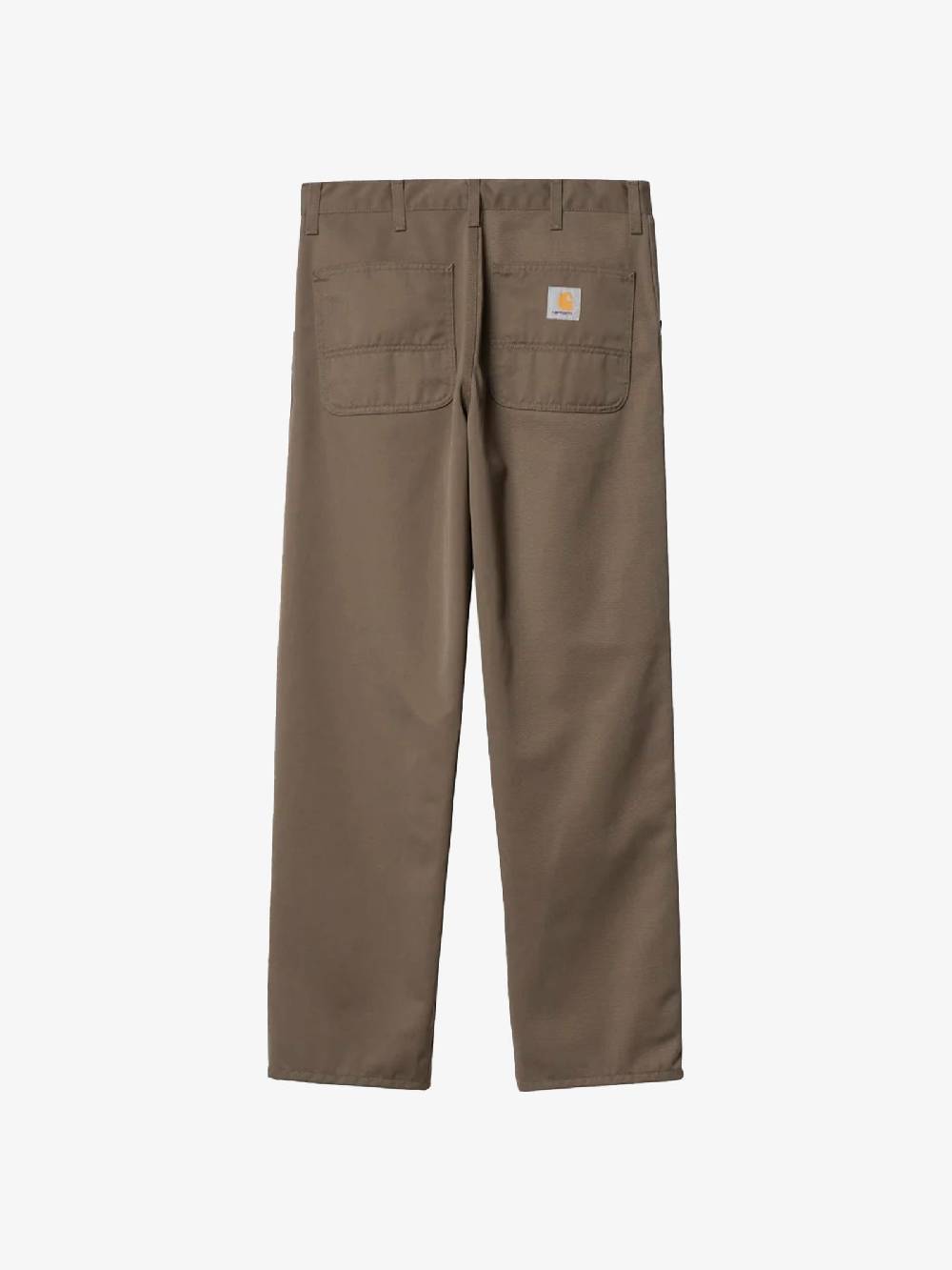 CARHARTT WIP Pantalone Simple I020075_1NI_02 Uomo In Twill Di Cotone Grigio