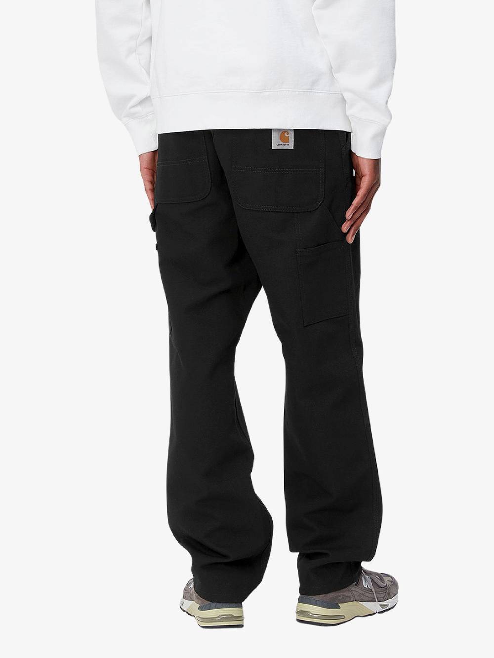 CARHARTT WIP Pantalone Single Knee I031497_89_01 Uomo In Cotone Nero