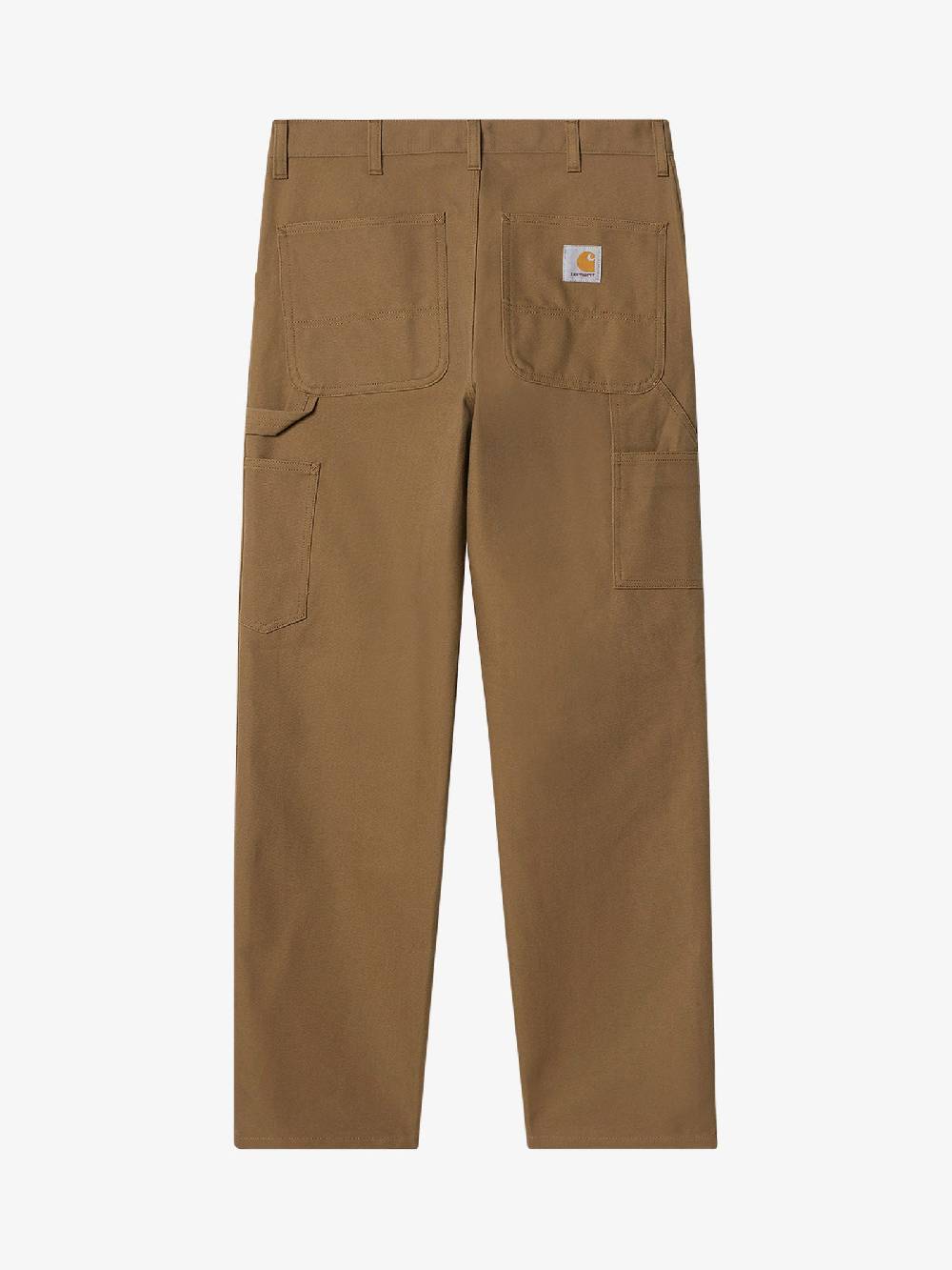 CARHARTT WIP Pantalone Single Knee I031497_HZ_01 Uomo In Cotone Marrone