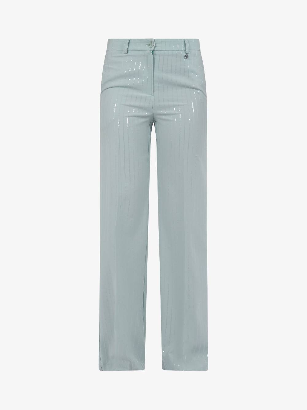 DIXIE Pantalone Straight Con Piega Stirata P041J095 Donna Verde