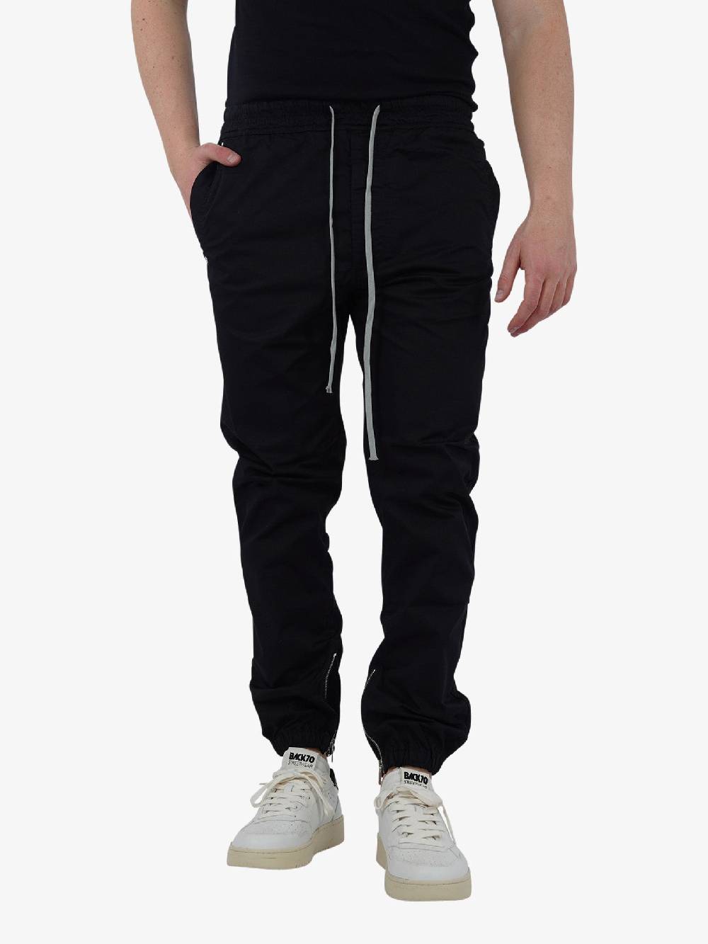 STATE OF ORDER Pantaloni Pop SO1PSS240002 Uomo Cotone Nero