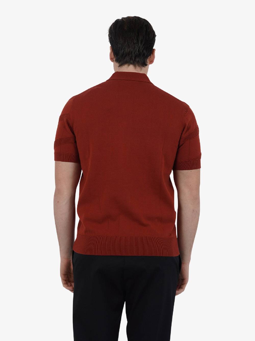 PAOLO PECORA Cardigan A036F300 Uomo Cotone Rosso
