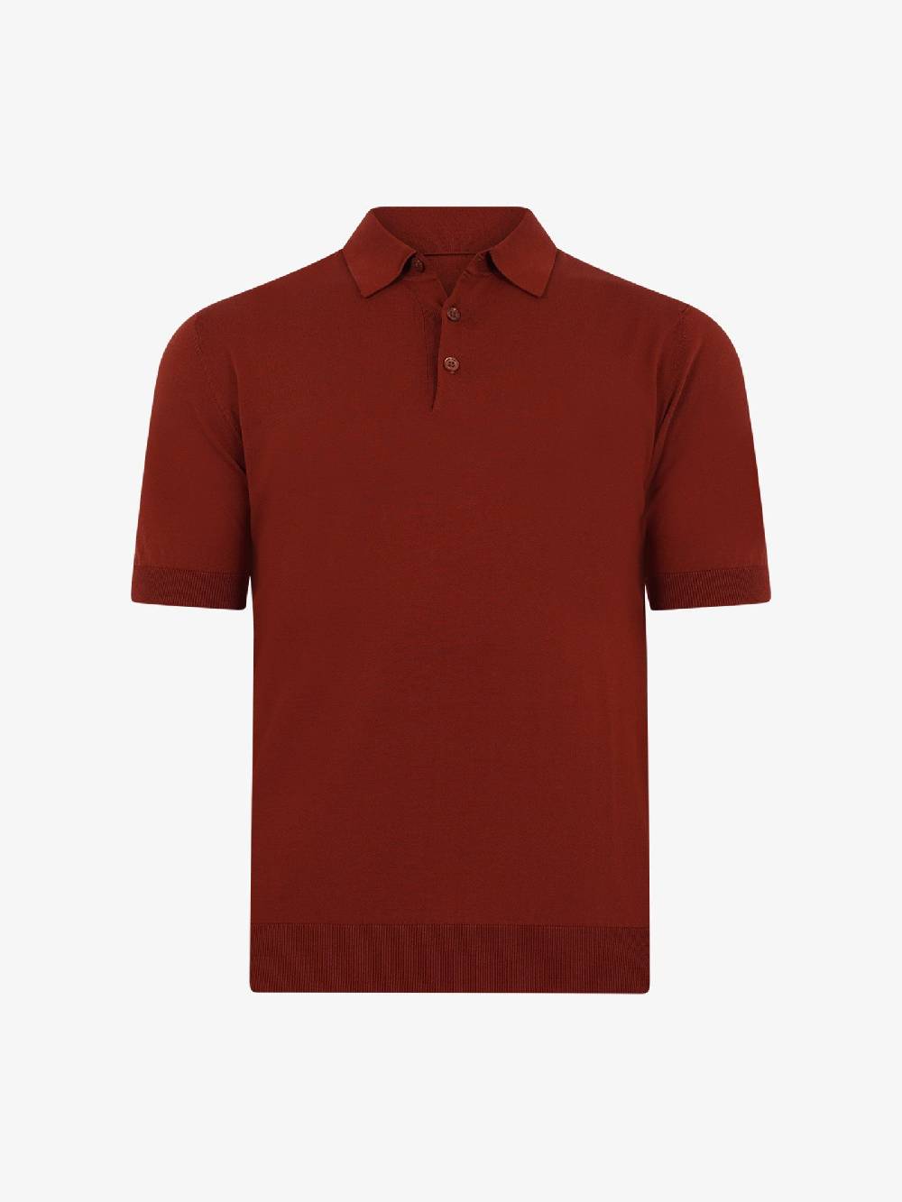 PAOLO PECORA Polo A007F100 Uomo Cotone Rosso