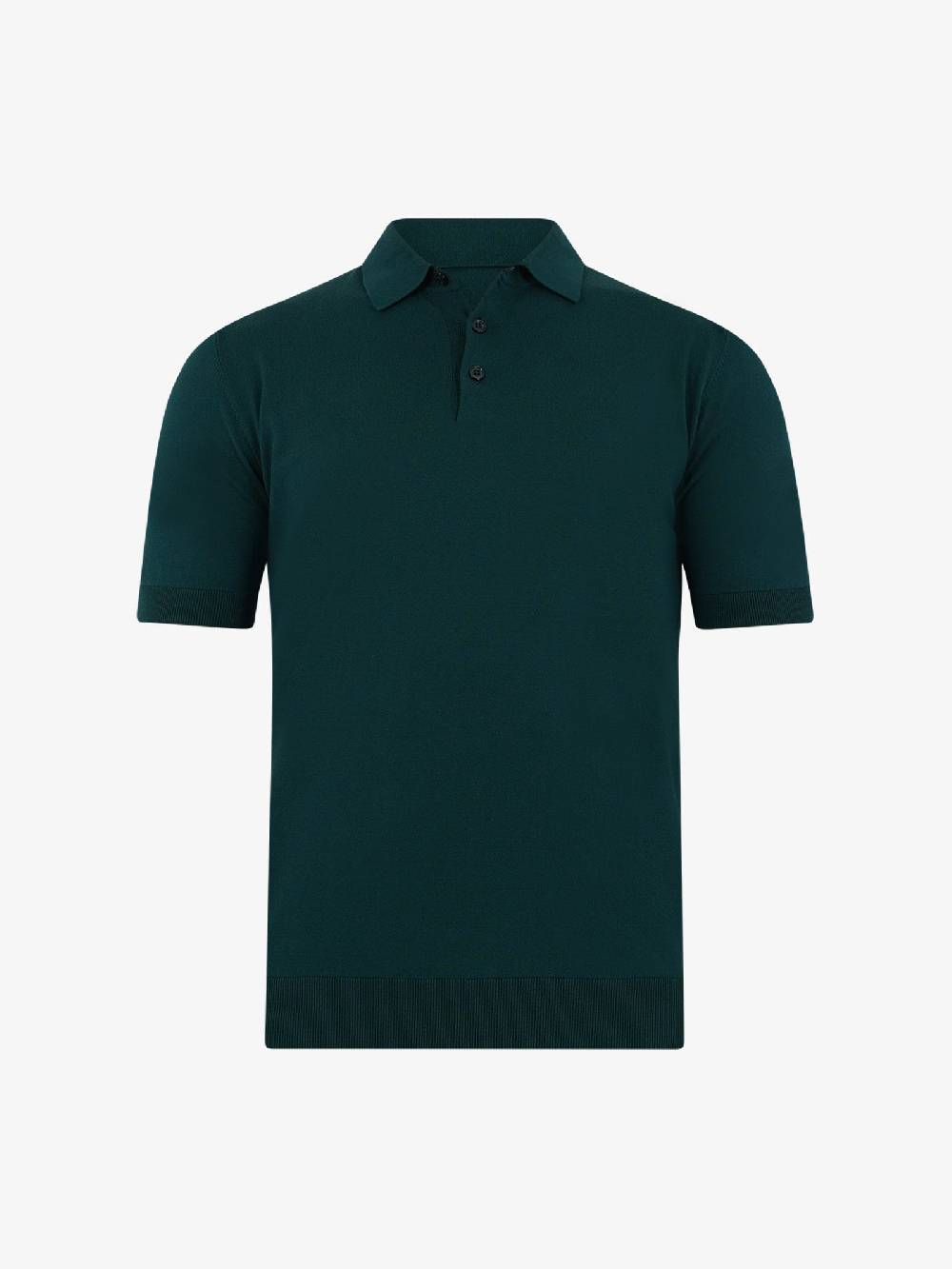 PAOLO PECORA Polo A007F100 Uomo Cotone Verde