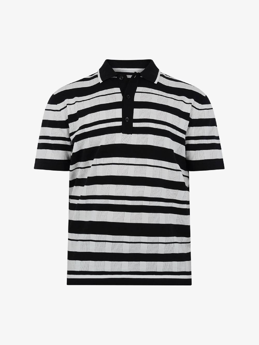 PAOLO PECORA Polo A042F300 Uomo Cotone Nero