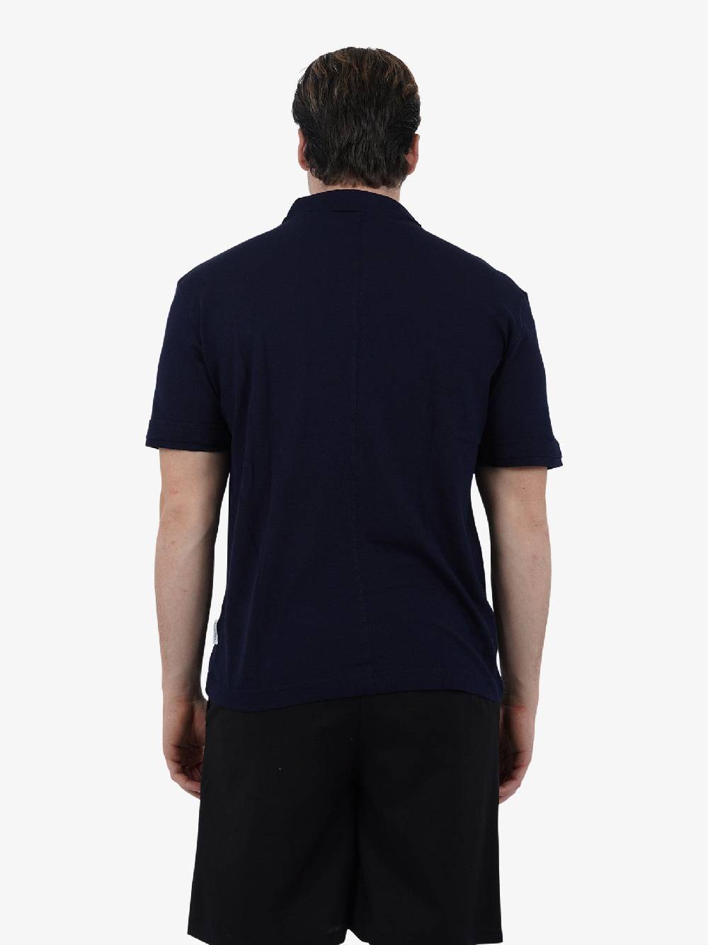 PAOLO PECORA Polo T-Shirt F1414138 Uomo Cotone Blu