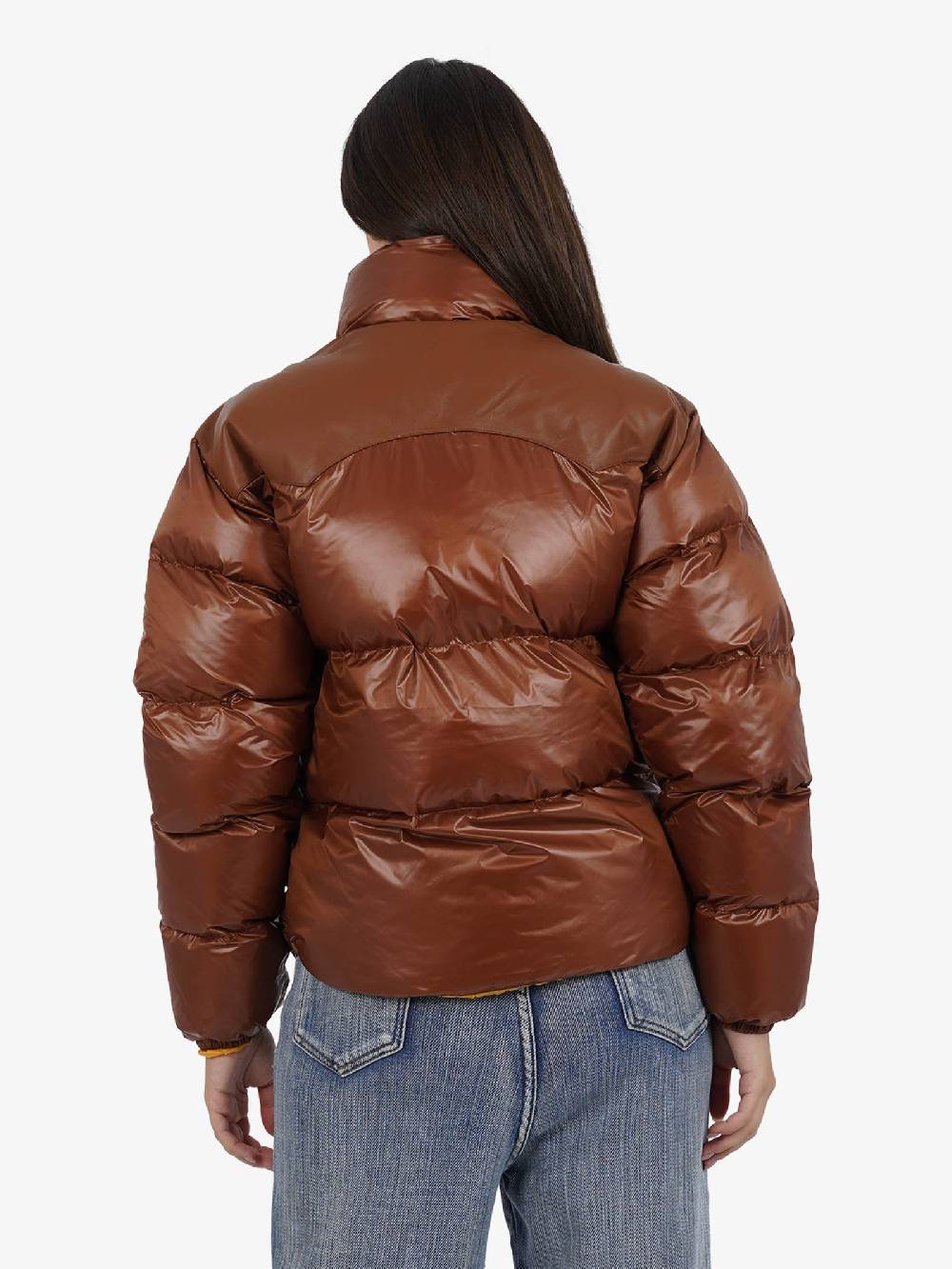 BLAST-OFF Piumino Trapuntato Altais 2 Donna In Nylon Marrone