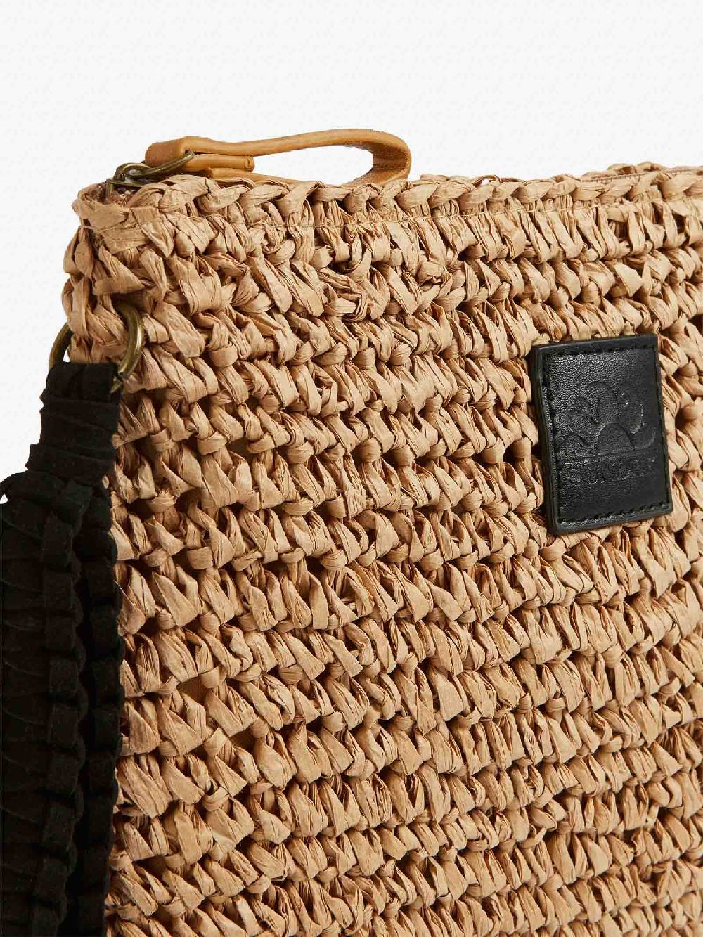 SUNDEK Pochette MOMO STRAW AW740ABPA100 Donna Beige