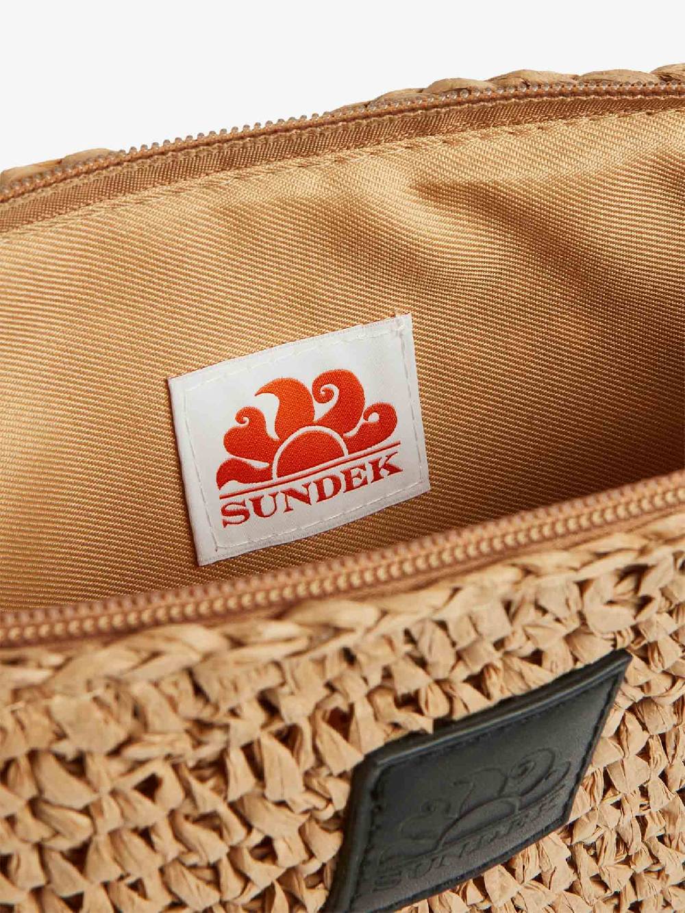 SUNDEK Pochette MOMO STRAW AW740ABPA100 Donna Beige