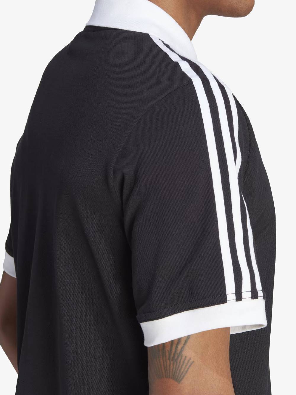 ADIDAS Polo ADICOLOR CLASSICS 3-STRIPES IL2501 Uomo Cotone Nero