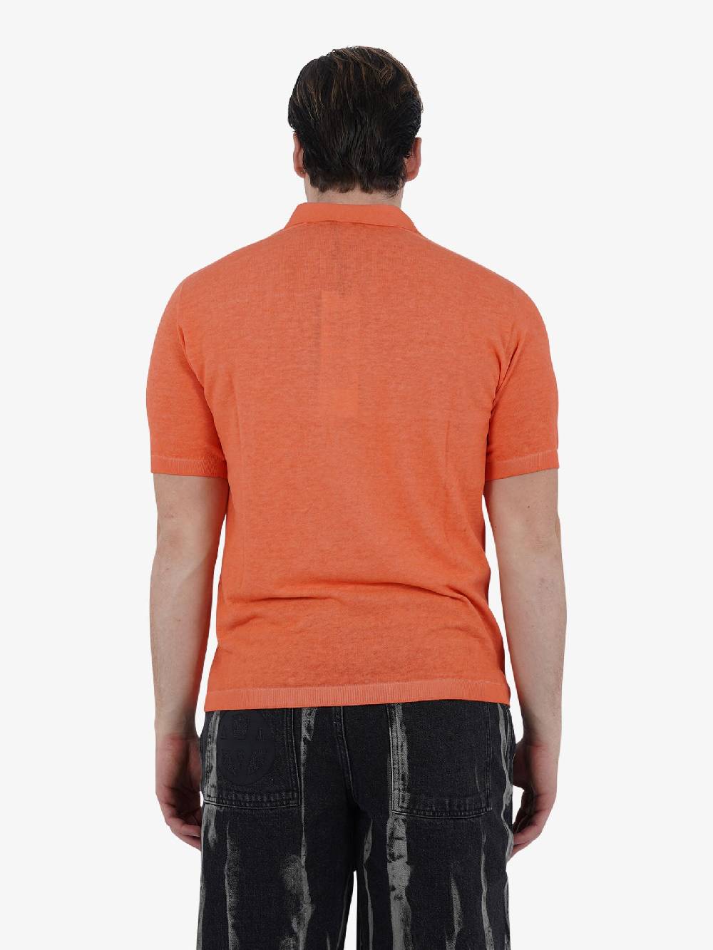 AROVESCIO Polo DERBY F15 NATURAL Uomo Cotone Arancione