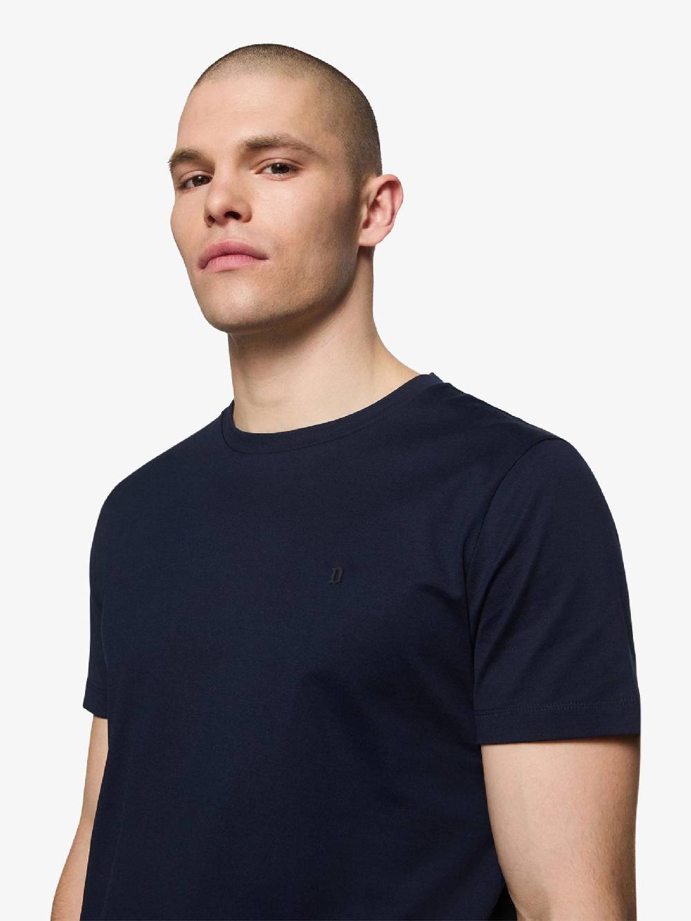 DONDUP Polo In Jersey US330 JF0271U XXX DU Uomo Cotone Nero