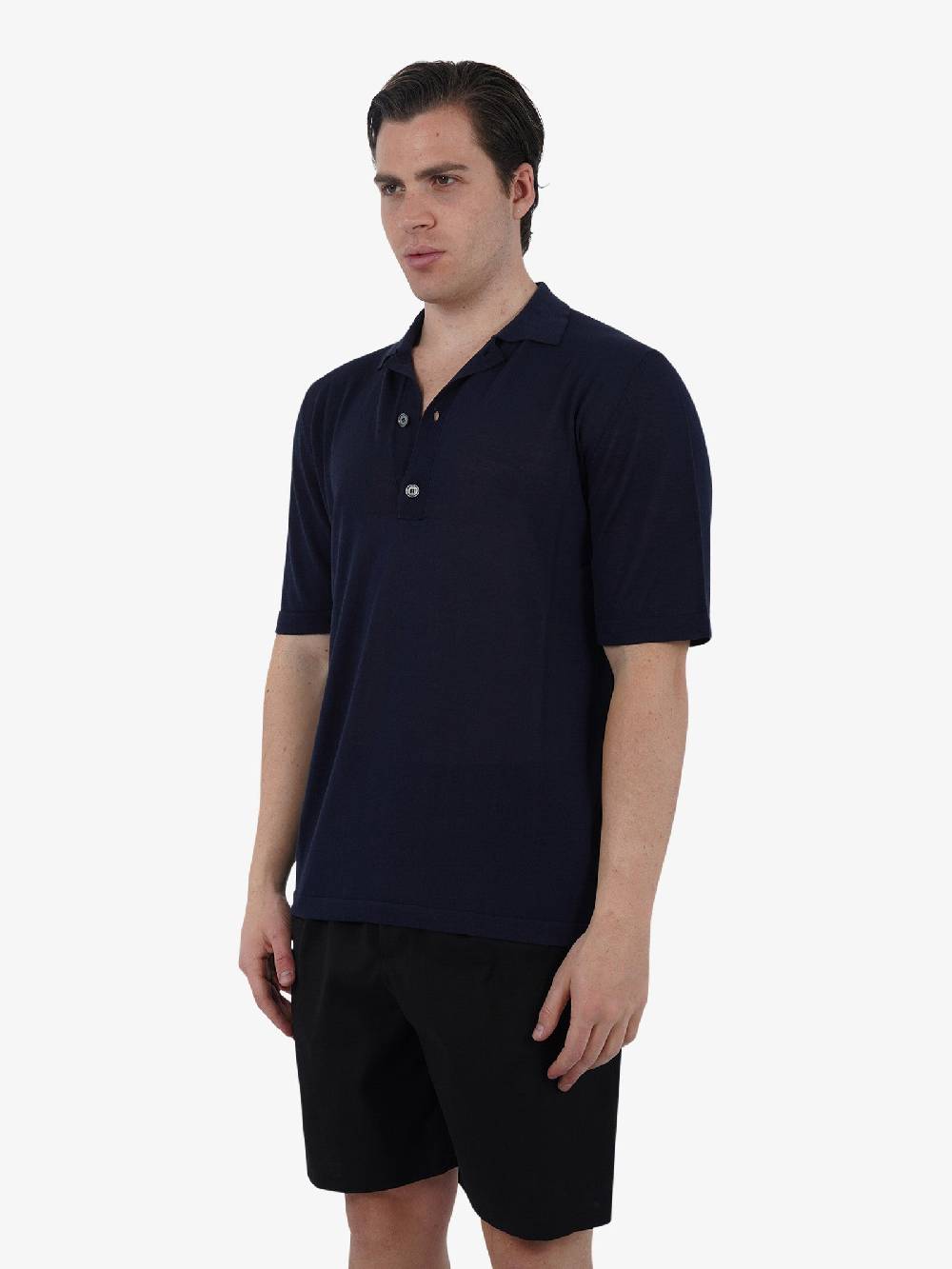 GRIFONI Polo In Maglia GR110026/159 Uomo Cotone Blu