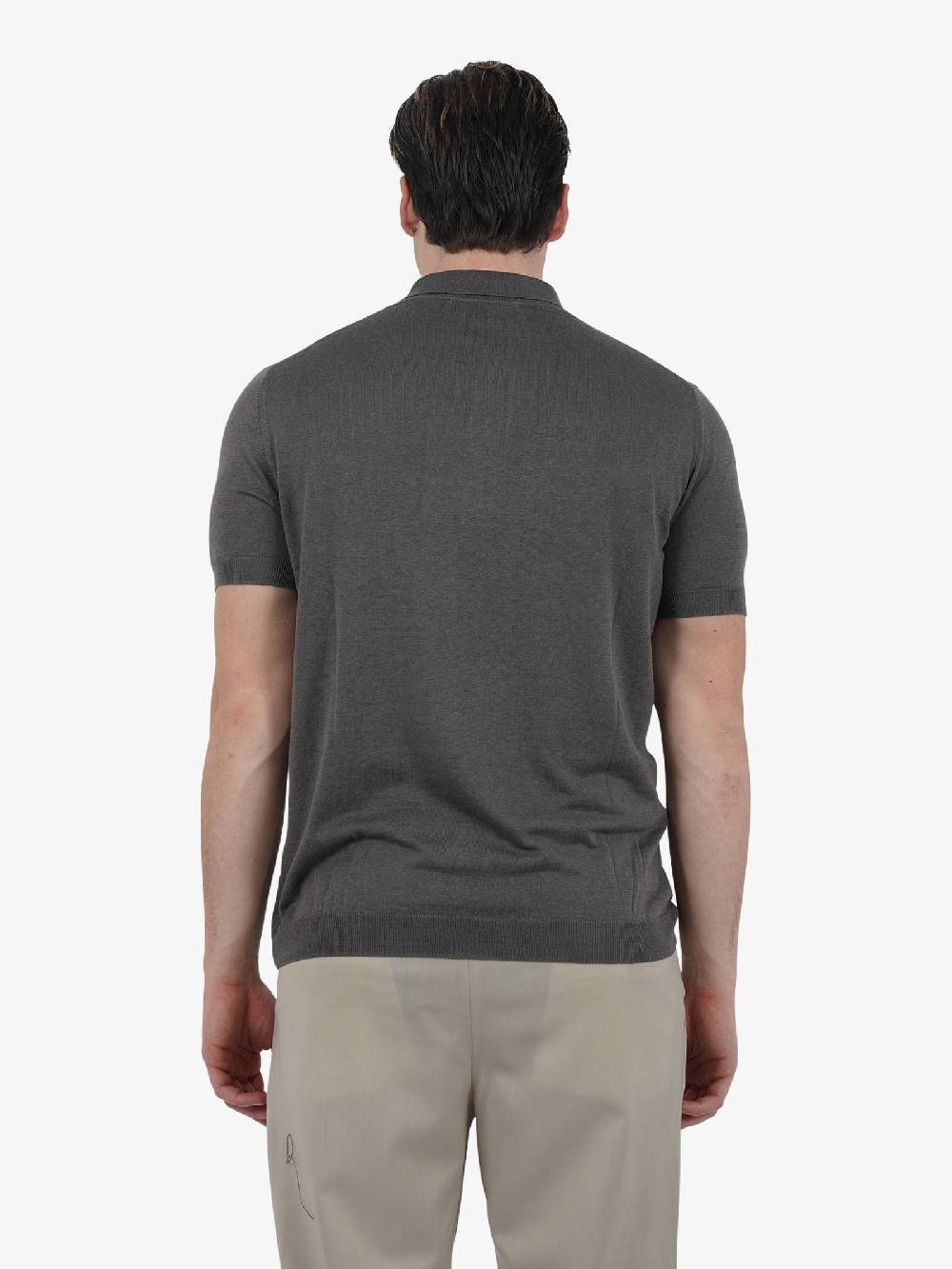 LOW BRAND Polo K148 Jumper L1MSS246671 Uomo Seta Verde