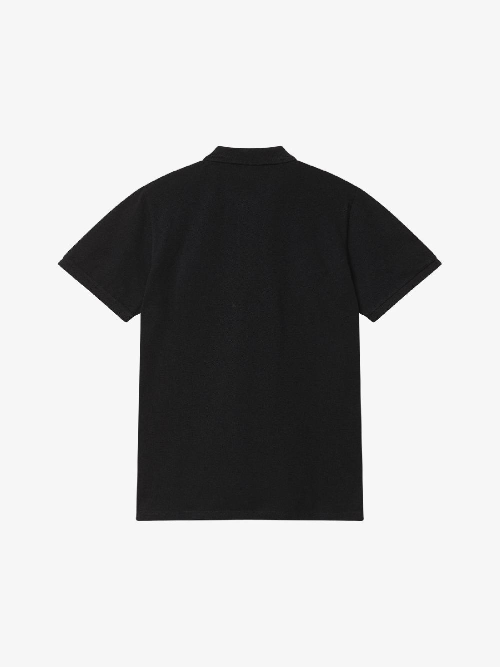 CARHARTT WIP Polo S/S Chase Pique I023807_00F_XX Uomo In Cotone Nero