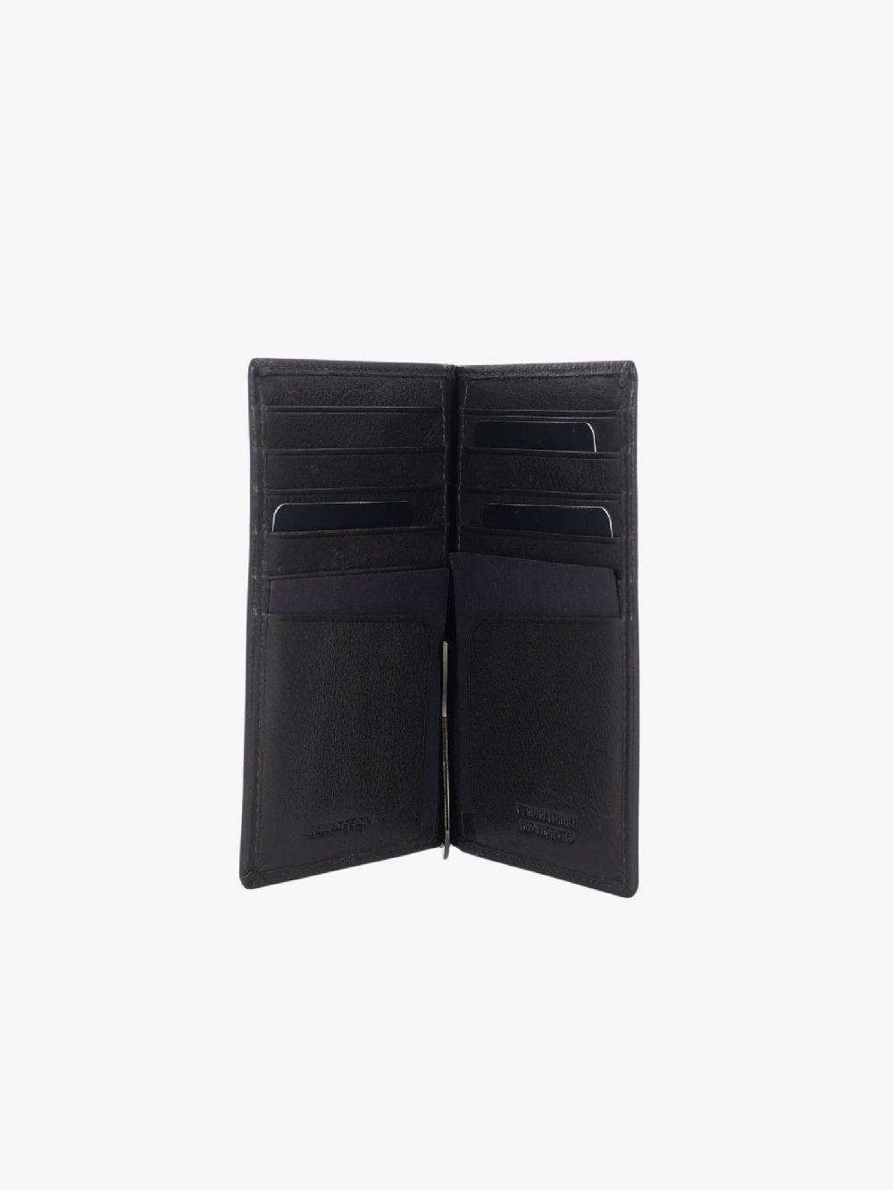 MOMO DESIGN Portafoglio MO-23NA Uomo Nero In Pelle Martellata