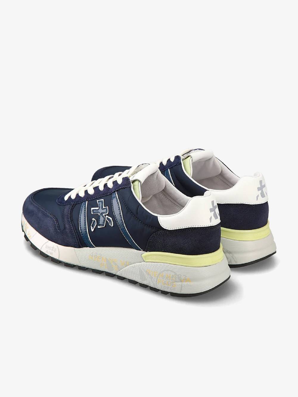 PREMIATA Sneakers LANDER 6634 Uomo Pelle Blu