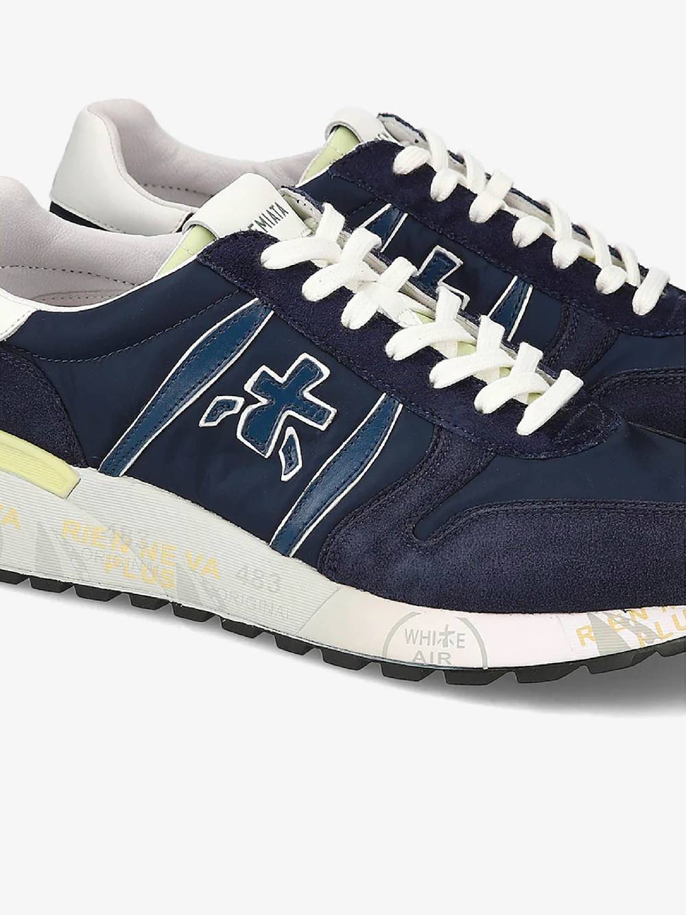 PREMIATA Sneakers LANDER 6634 Uomo Pelle Blu