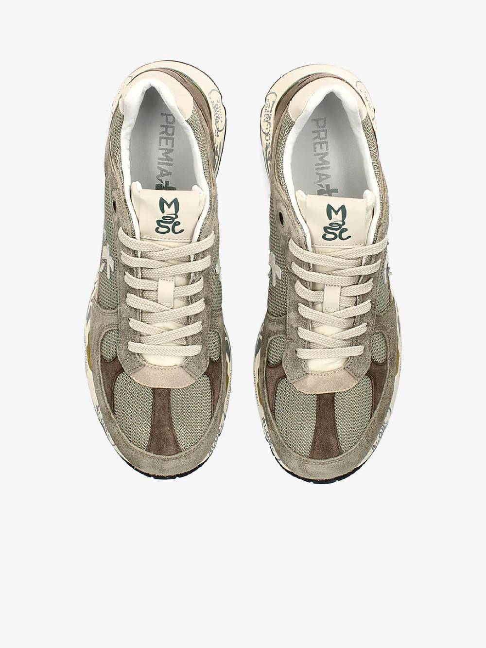 PREMIATA Sneakers MASE 6627 Uomo Pelle Grigio