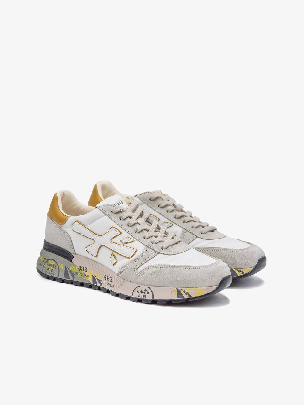 PREMIATA Sneakers MICK 6613 Uomo Pelle Bianco