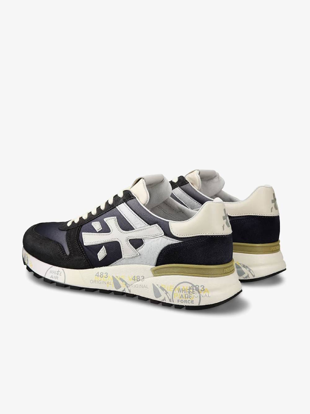 PREMIATA Sneakers MICK 6618 Uomo Pelle Blu