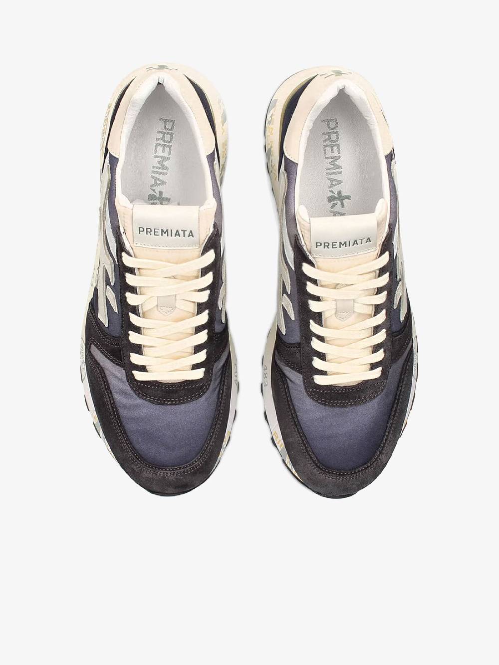 PREMIATA Sneakers MICK 6618 Uomo Pelle Blu