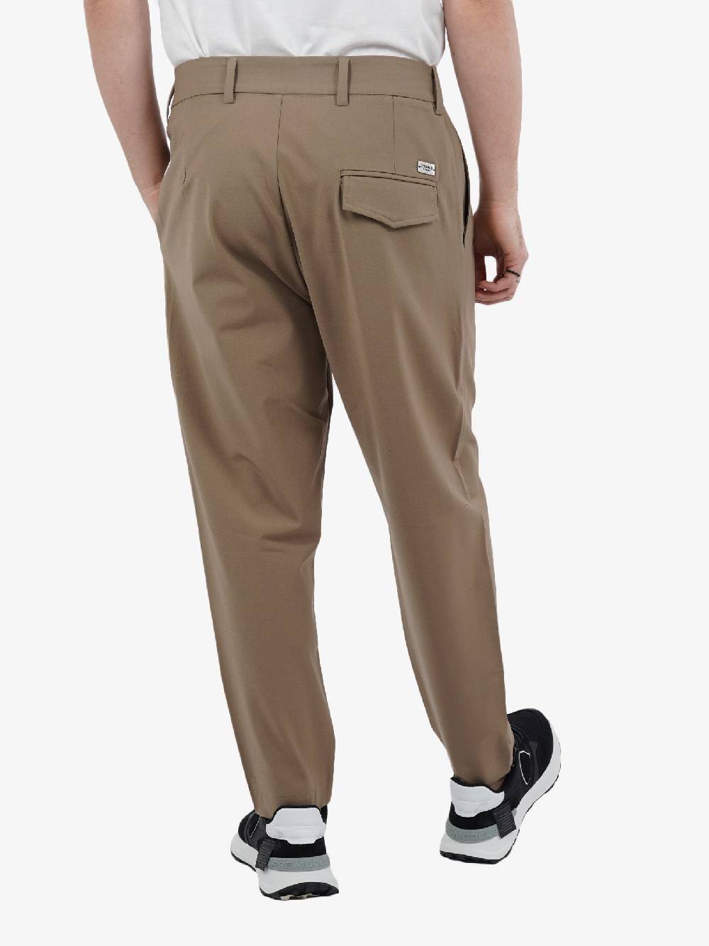PRIME Pantalone In Misto Lana Uomo Beige