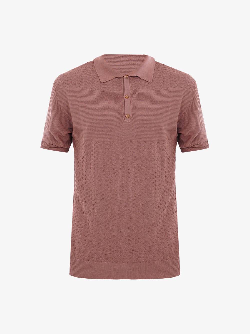 PRIME Polo In Cotone MA01 Uomo Salmone