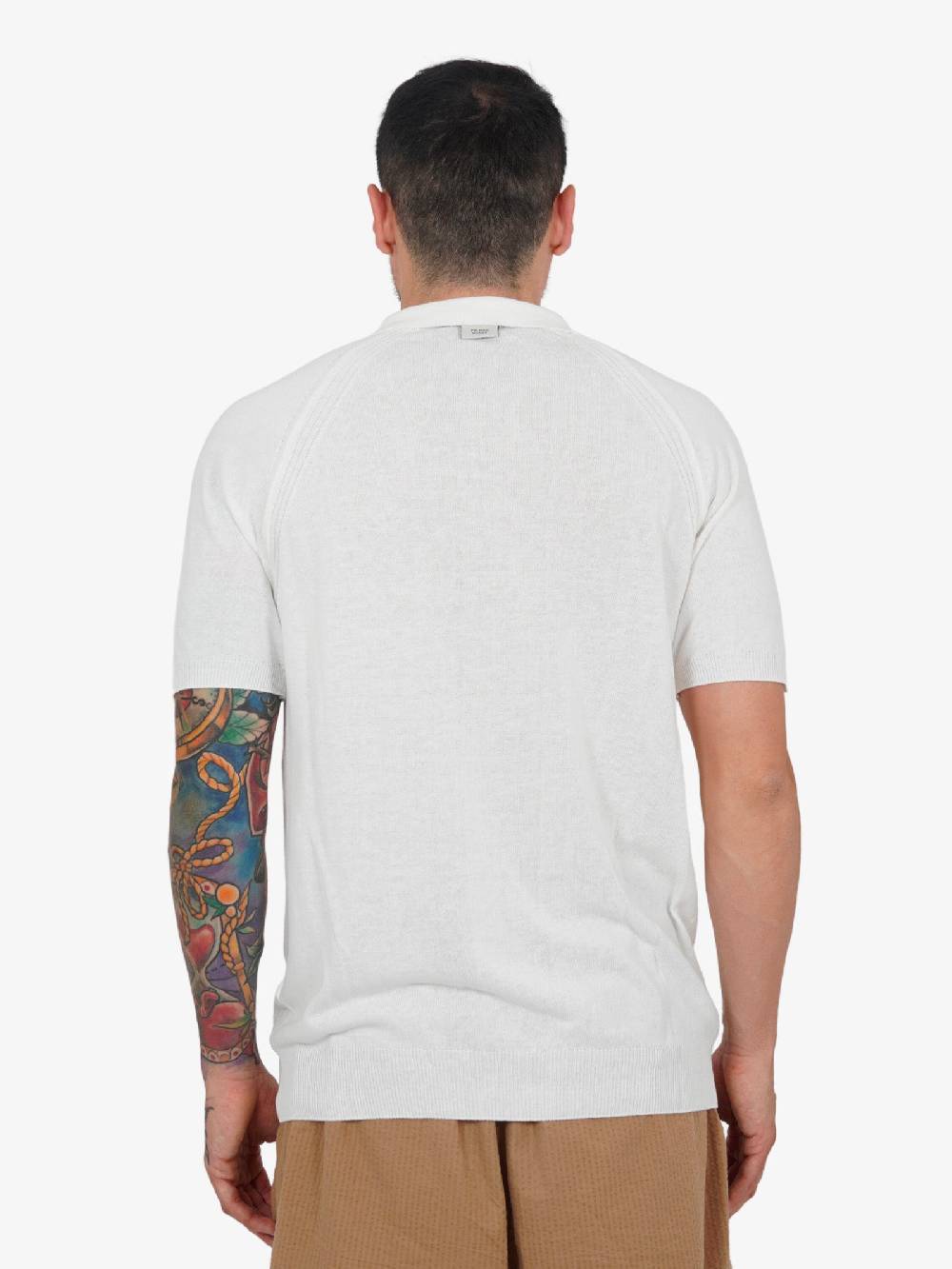 PRIME Polo In Cotone MA07 Uomo Burro