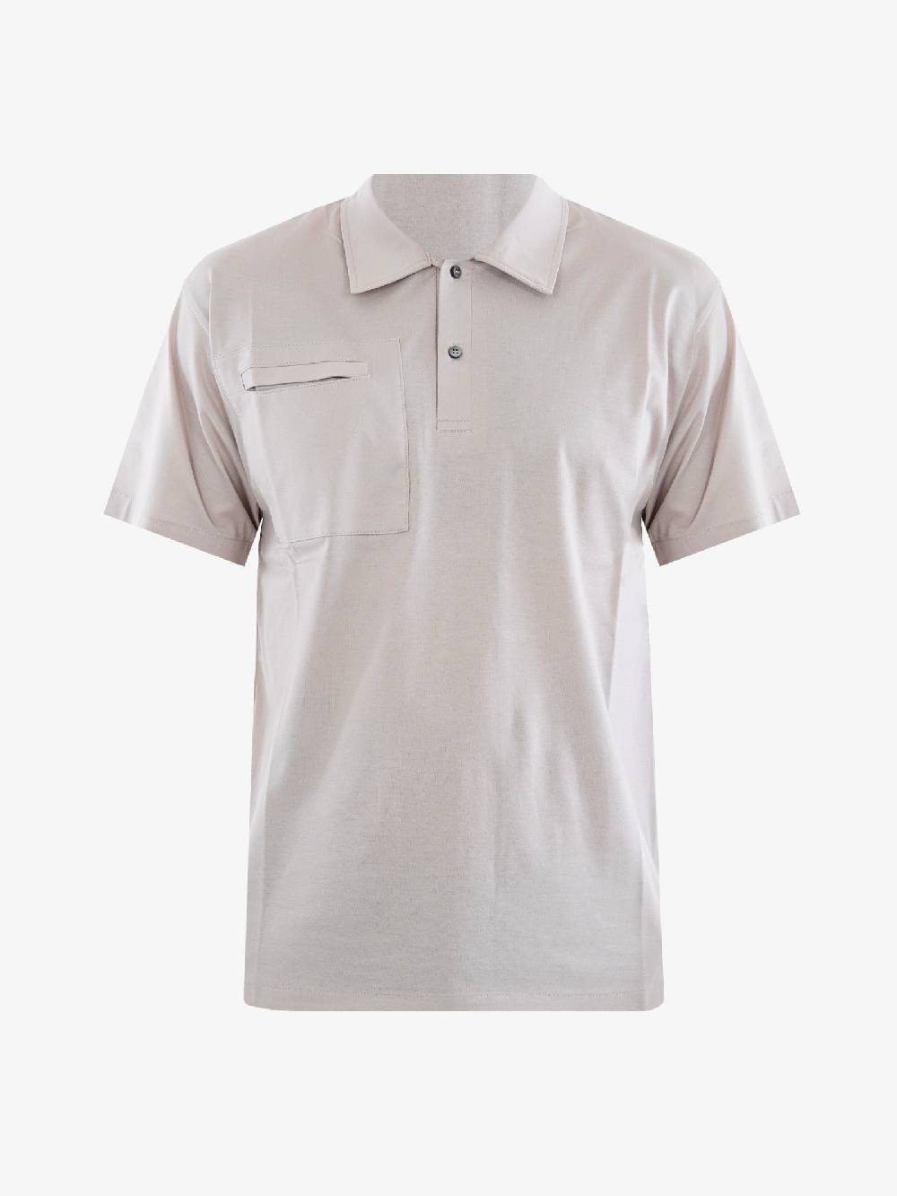 PRIME Polo Uomo Con Taschino Perla