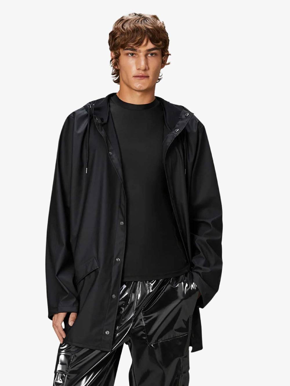 RAINS Giubbotto Jacket W3 12010 Nero