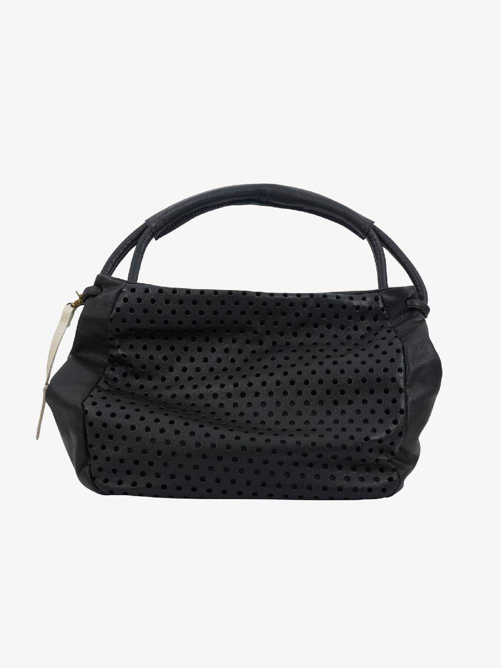 RARO Borsa A Spalla MONA Donna Pelle Nero