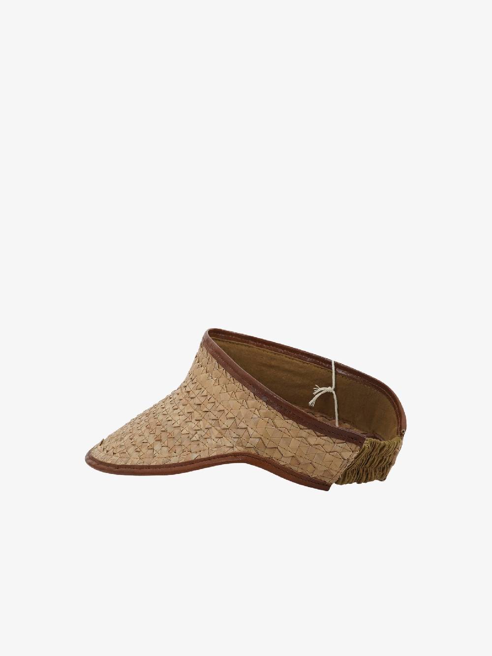 RARO Cappello VISIEVA Donna Pelle Marrone