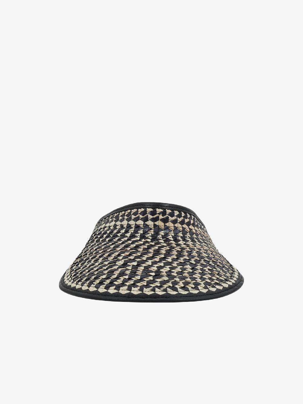 RARO Cappello VISIEVA Donna Pelle Nero