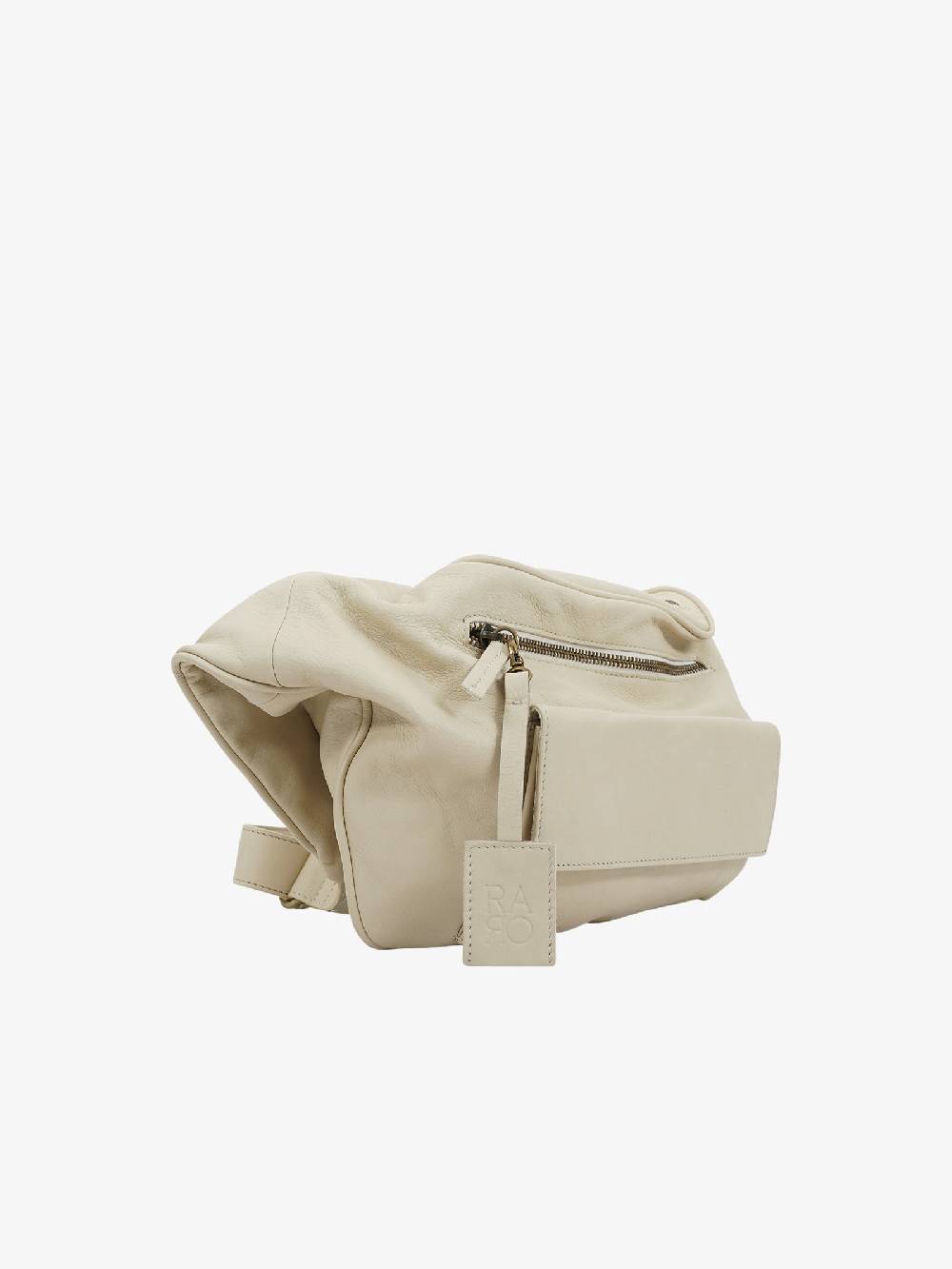 RARO Marsupio BORSUPIO Donna Pelle Panna