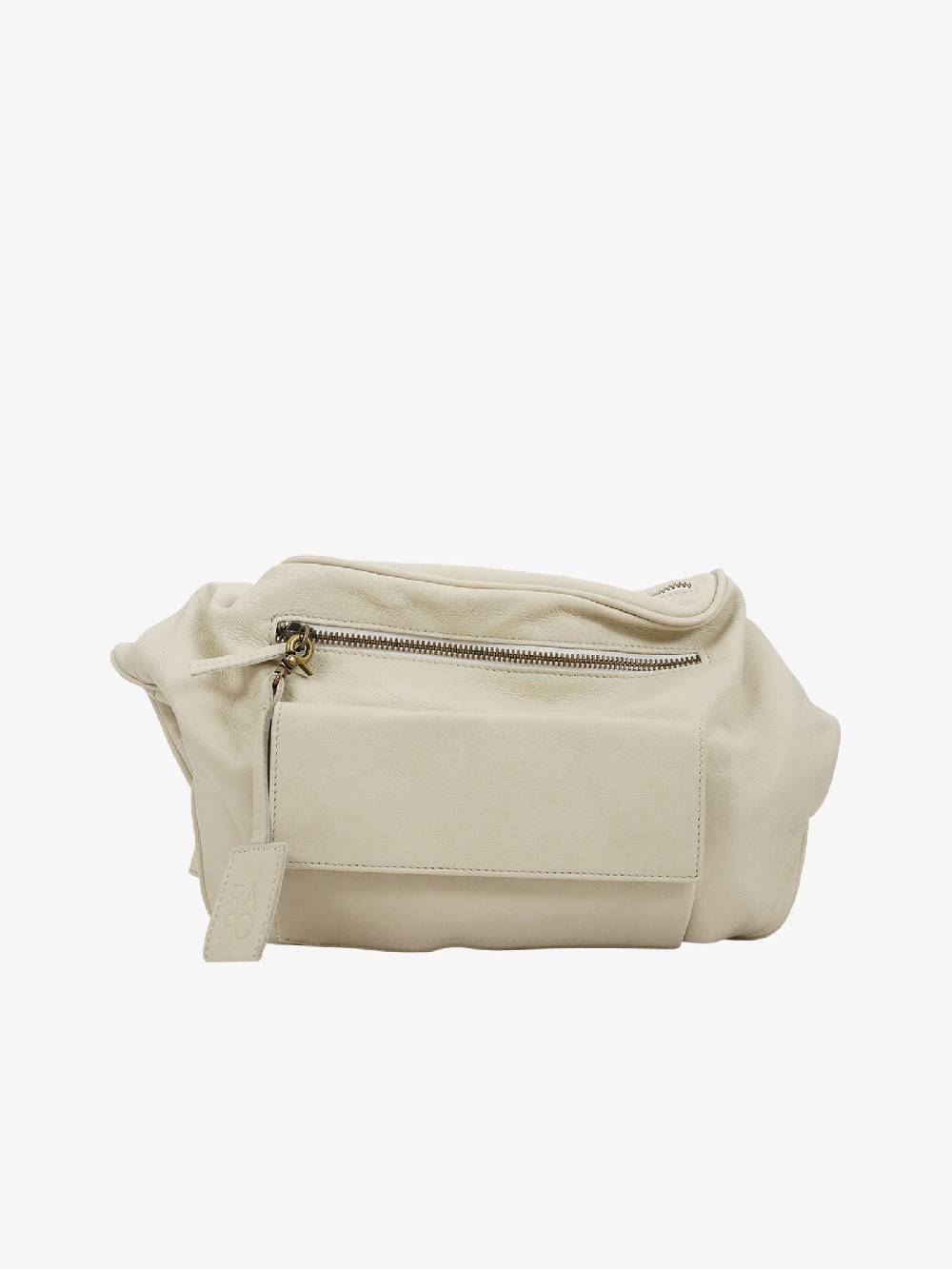 RARO Marsupio BORSUPIO donna pelle panna