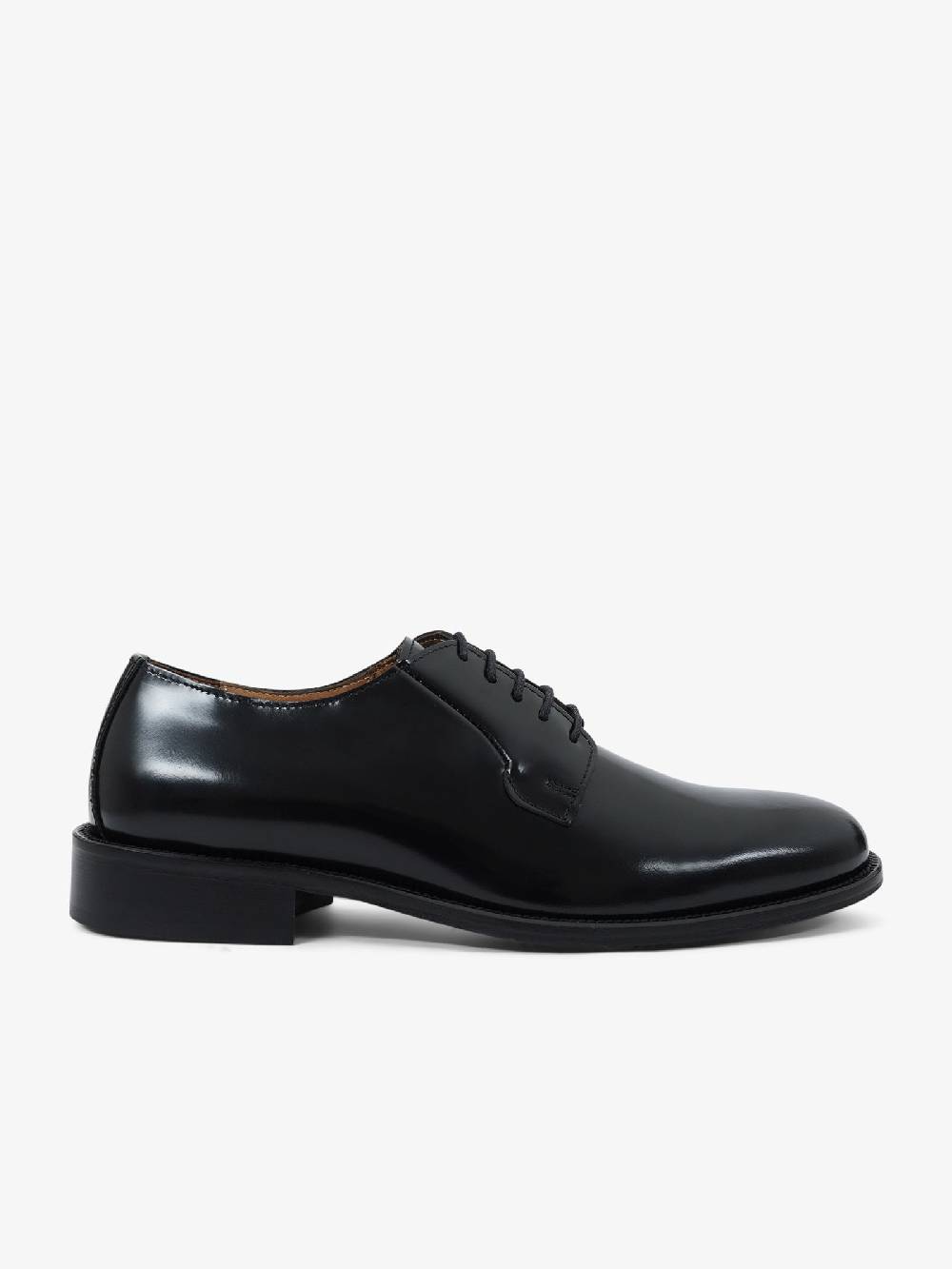 ROGAL'S Stringate OXFORD 6 uomo pelle nero