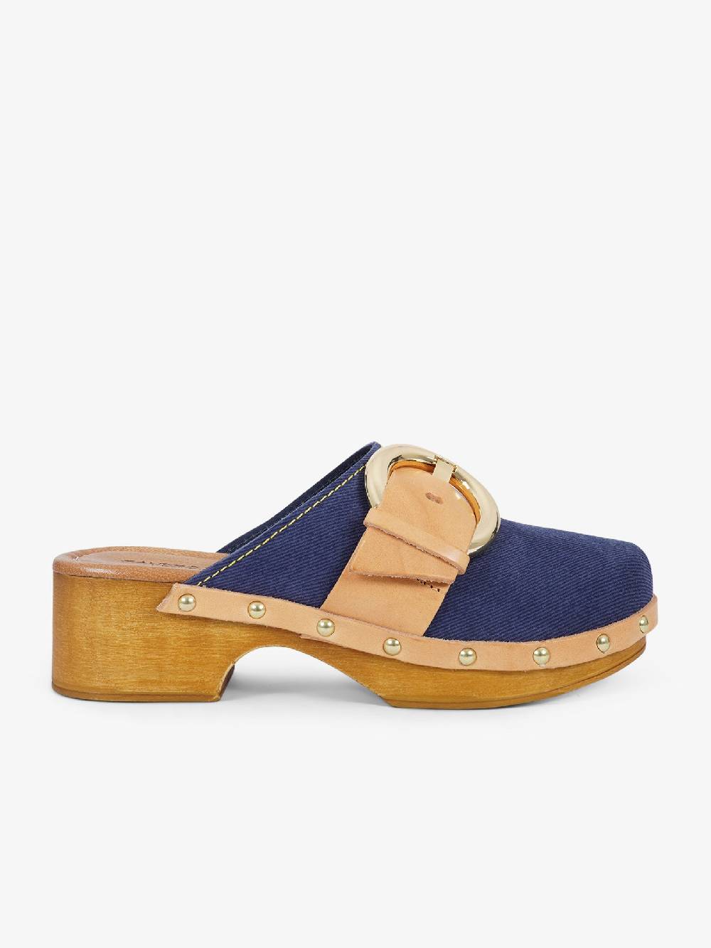 SANDRO ROSI Sabot Crosta Jeans 8840 donna pelle denim